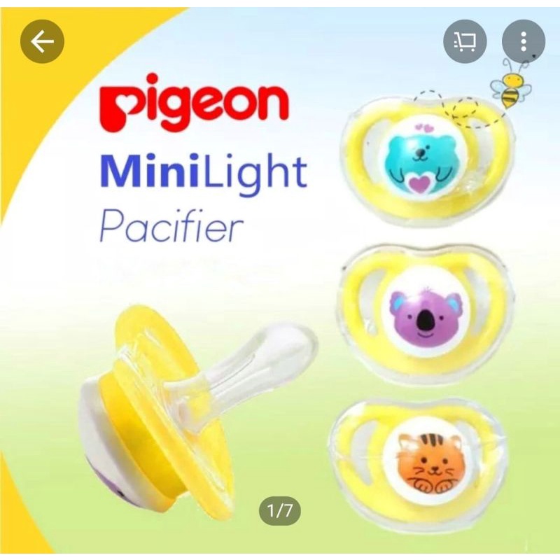 Pigeon Silicon Pacifier Character / Empeng Karakter