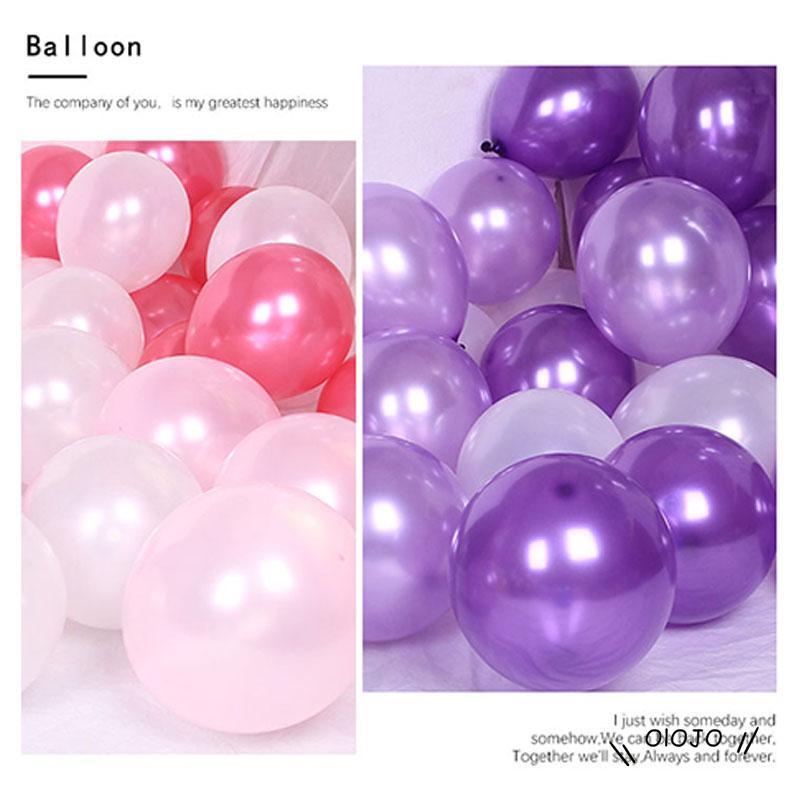 【COD】25pcs Balon Latex Pearlescent Untuk Dekorasi Pernikahan / Fotograf