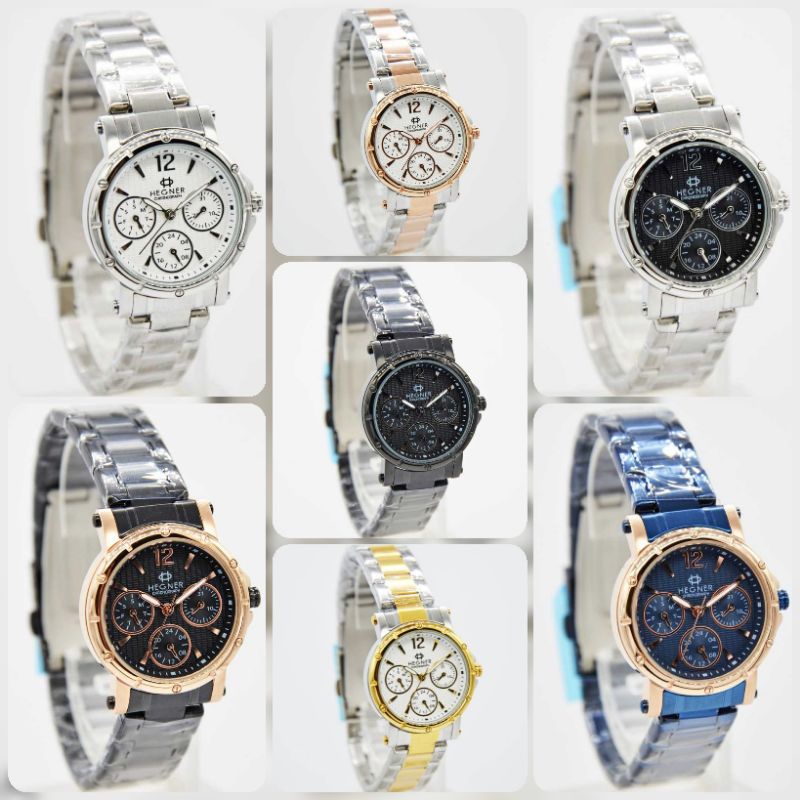 JAM TANGAN WANITA HEGNER 431 / HW 431L-3 ORIGINAL GARANSI 1TAHUN