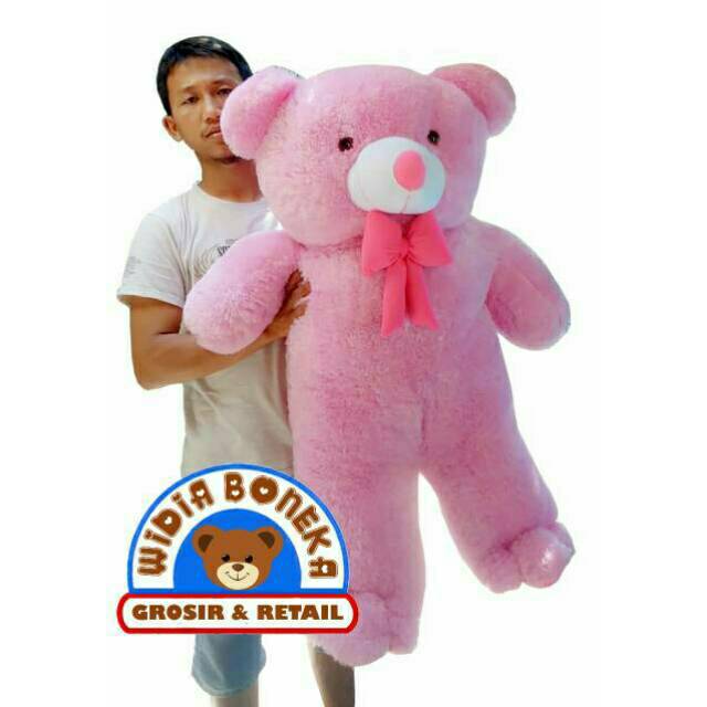 Boneka Beruang Teddy Bear Pita 1 Meter