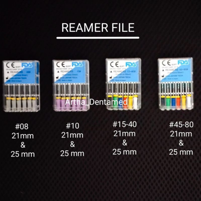 REAMER ENDO FILE STAINLESS STEEL JAPAN TECH