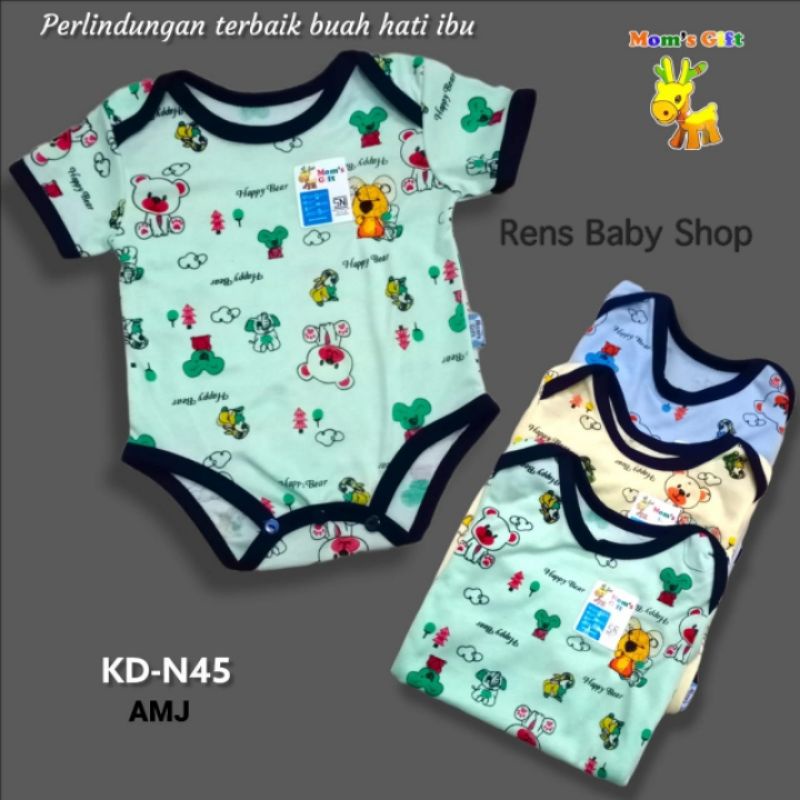 SNI JUMPER MOTIF Mom's Gift Jumper kancing pendek halus bayi newborn baru lahir