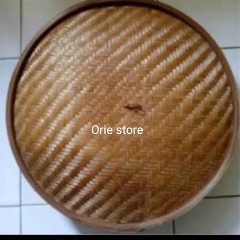 Tutup klakat bambu dimsum 50 cm