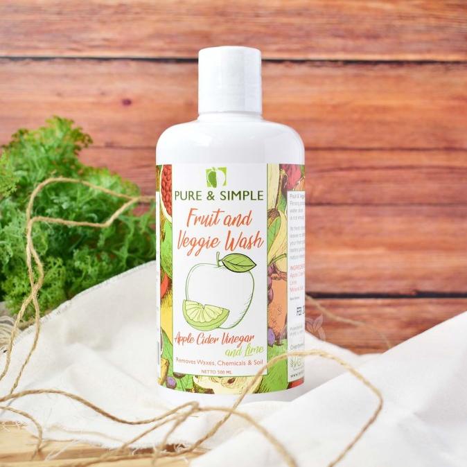 

Verdure Fruit & Vegetable Wash with Apple Cider Vinegar n Lime 500 Ml