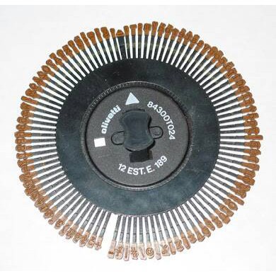 Daisy Wheel OLIVETTI - Electronic Typewriter