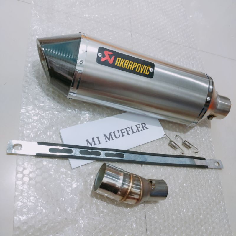 BASS ADEM Knalpot Racing Ninja 250 Fi Mono Z250 Z250SL R25 MT25 CBR150 CBR250 CB150R Slip On Akrapovic Layang-7