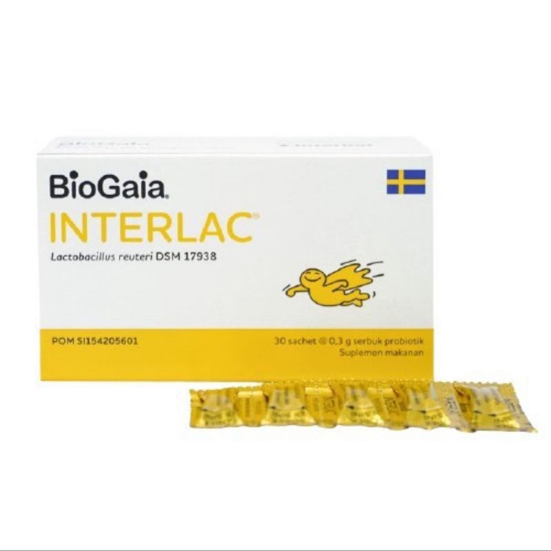 Interlac Serbuk (30 sachet @ 0,3g)