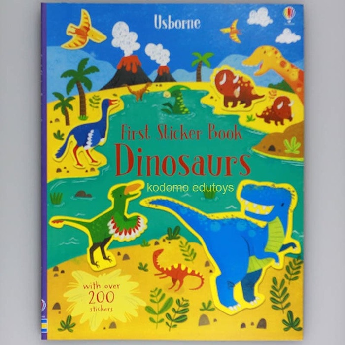 USBORNE FIRST STICKER BOOK - DINOSAURS, ACTIVITY BOOK