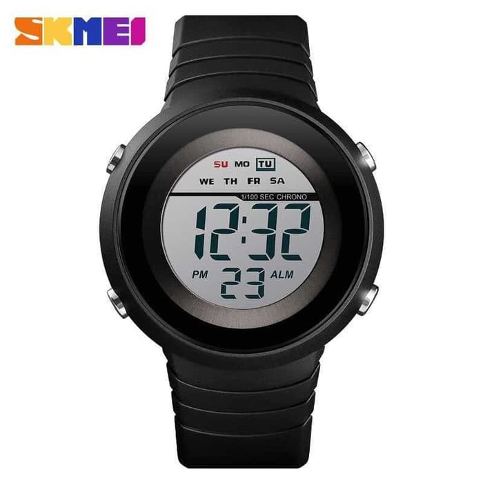 SKMEI Jam Tangan Digital Pria 1497 Hitam Putih