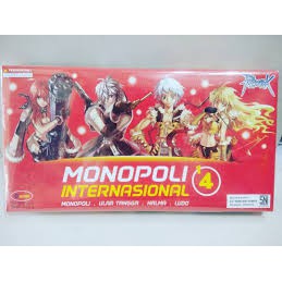 Mainan Anak TOY MONOPOLI GAVENO MERAH 4 IN 1