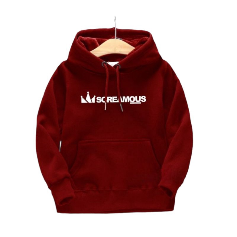 Sweater Hoodie Screamous Anak / Hoodie Anak Laki Laki / Hoodie anak perempuan / Sweater Anak umur 4 - 12 Tahun