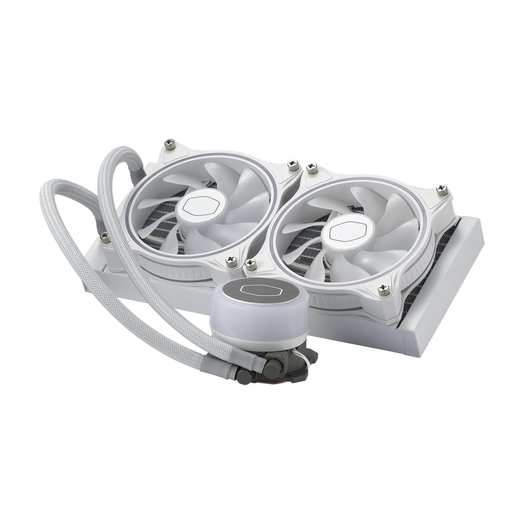 COOLER MASTER LIQUID ML240 Illusion White | AIO Watercooling 240mm