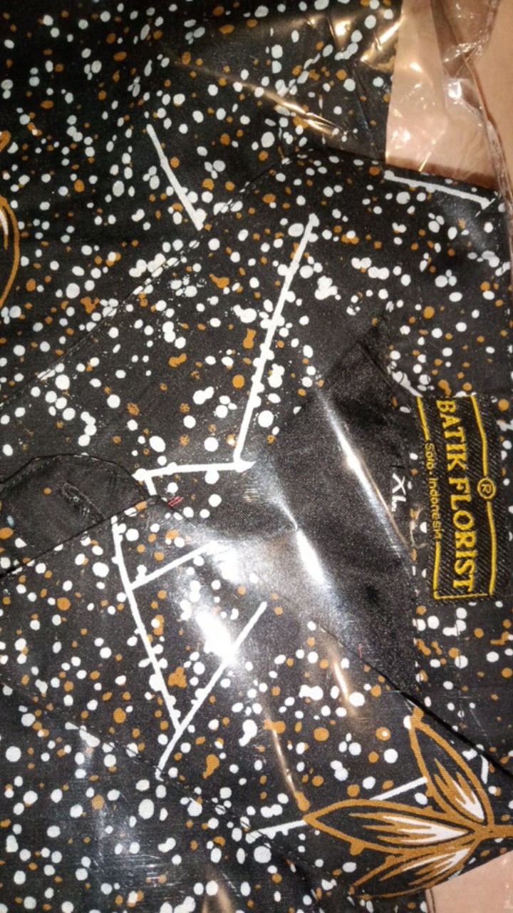 Bambu Coklat Kemeja Batik Pria Full Furing Bahan Katun Primisima