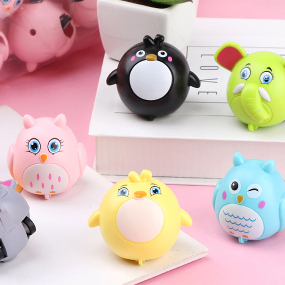 Random 1pc Cartoon Pull Back Inertial Small Animal Car Toy A&amp;6