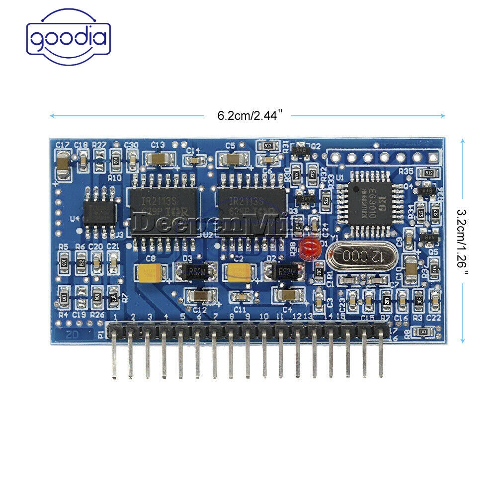 Papan Modul Driver Inverter Gelombang Dc-Ac Pure Sine Egs002 Eg8010+Ir2110 IR2113