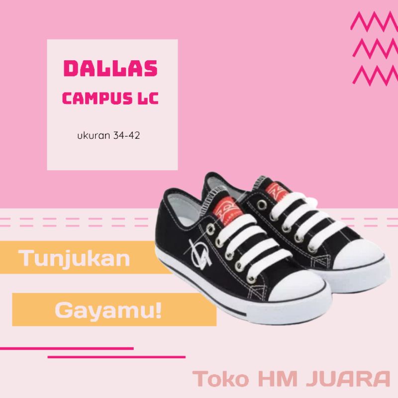 Sepatu sekolah dallas campus Lc