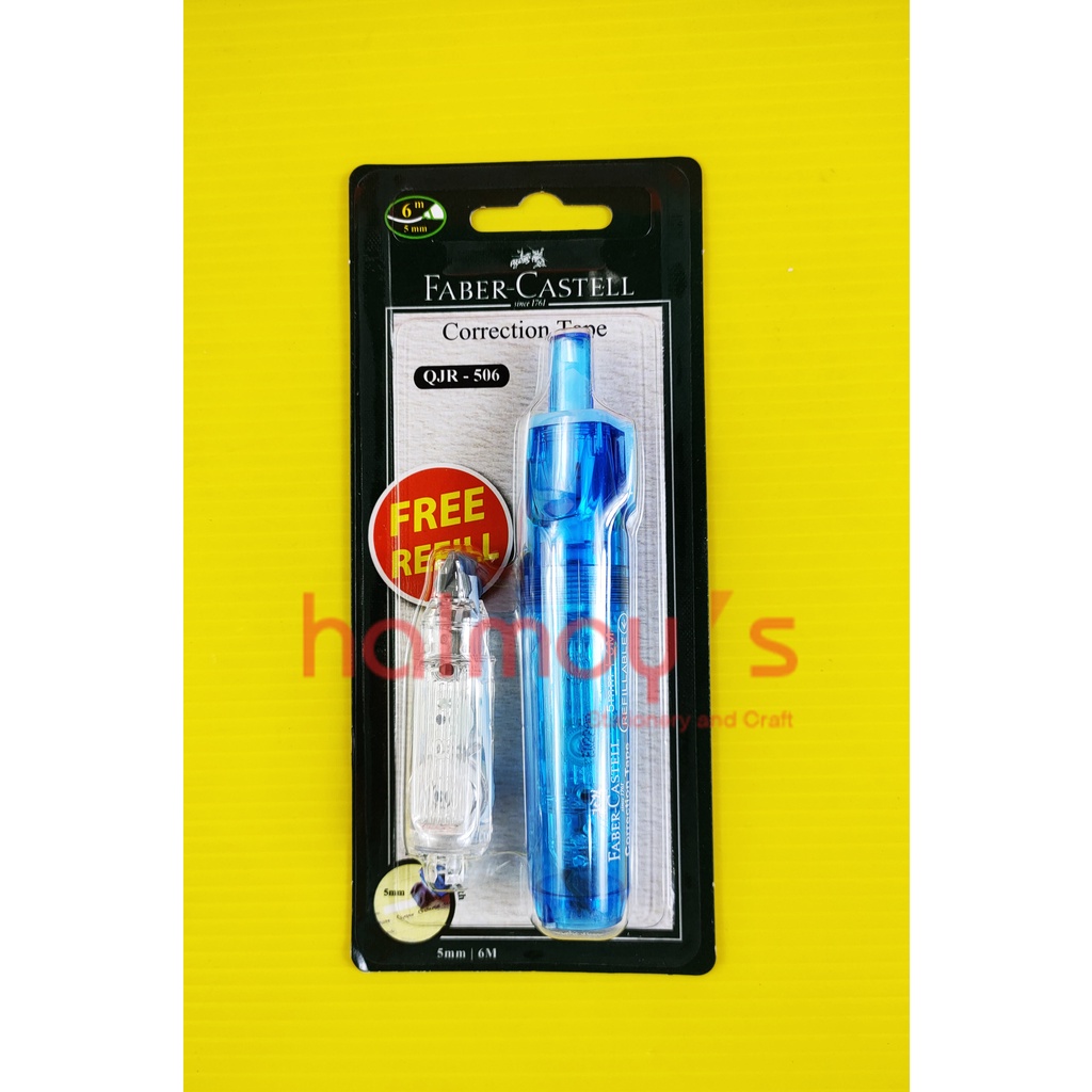 

CORRECTION TAPE / TIP EX KERTAS FABER CASTELL QJR - 506