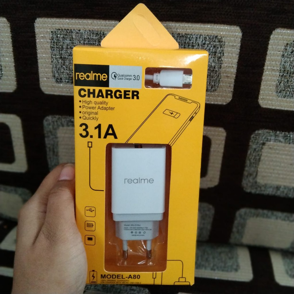 Charger 3.0 qualcom  charger Samsung Realme Micro usb [pm]