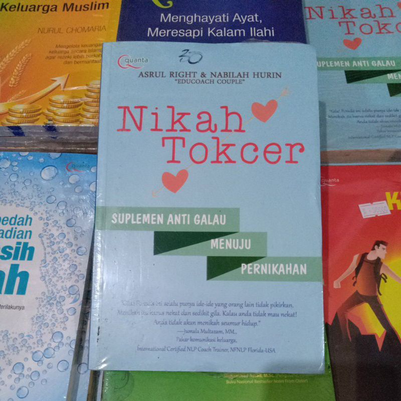( PROMO ) Obral buku bacaan islami murah serba 10.000 ( 10rb ) // motivasi islami // novel Islam // pengetahuan Islam // quanta // belanoor-Nikah tokcer