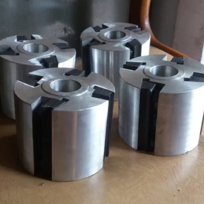 

Planer cutter head alumunium block cutter panjang 100x30x80 mm