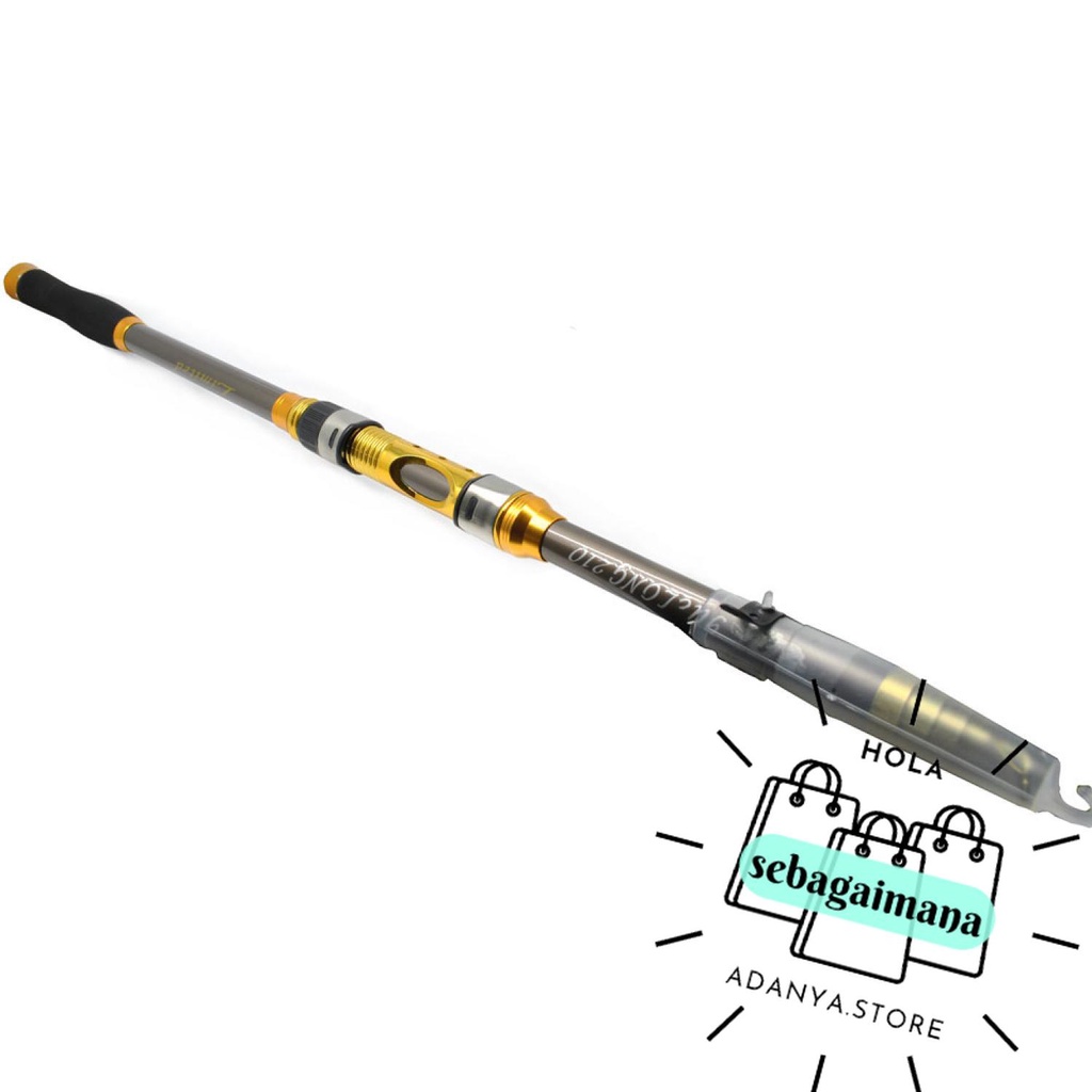 Yuelong Joran Pancing Antena Portable Carbon Fiber Rod - M/5/M/6