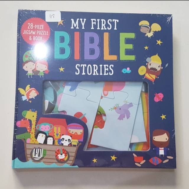 NEW My first bible stories puzzle and book