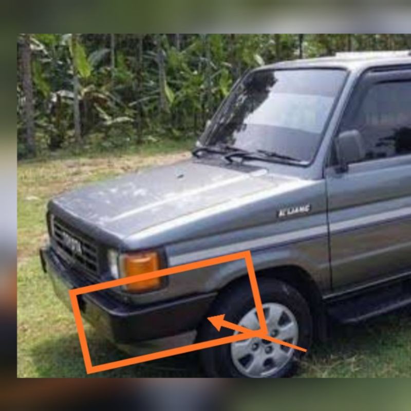 Kuping bemper tanduk samping depan kijang super 1986 sampai 1991 set