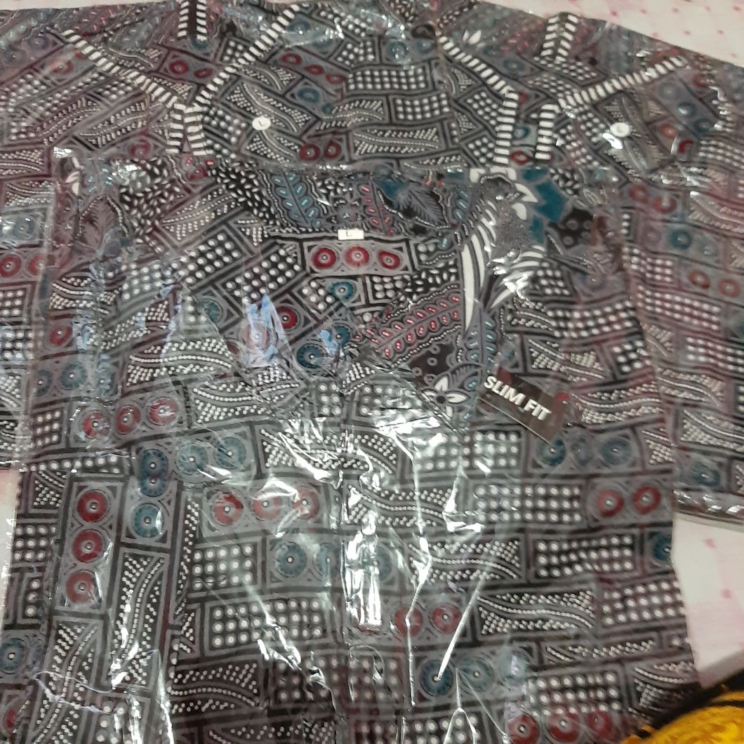 Maura Couple - Sania Ruffle Batik Couple | Batik Couple Modern | Couple Batik