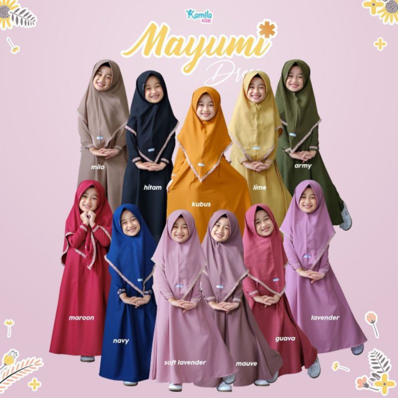 mayumi dress set by kamila kids