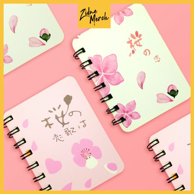 

Mini Notebook / Buku Memo Saku Motif