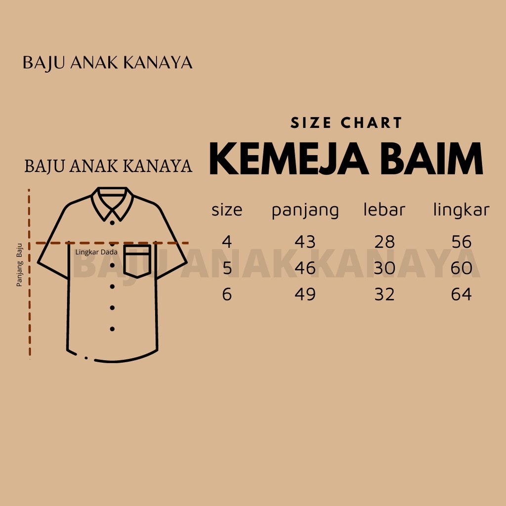 2-4TH KEMEJA JEANS ANAK BAIM KEMEJA ANAK DENIM