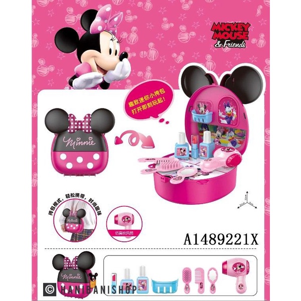 Mainan Tas Karakter Mickey & Minnie Mouse & Frozen / Mainan Tas Selempang