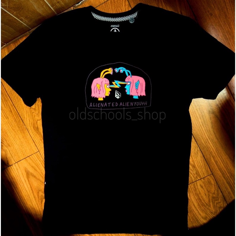 Kaos Volcom subject tee black