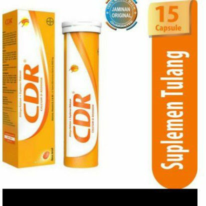 CDR 15 tablet rasa jeruk