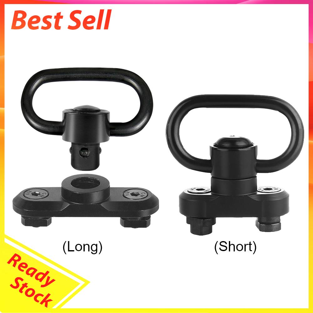 M-lok Sling Buckle Mount Rail Dengan Stud Swivel Quick Detach