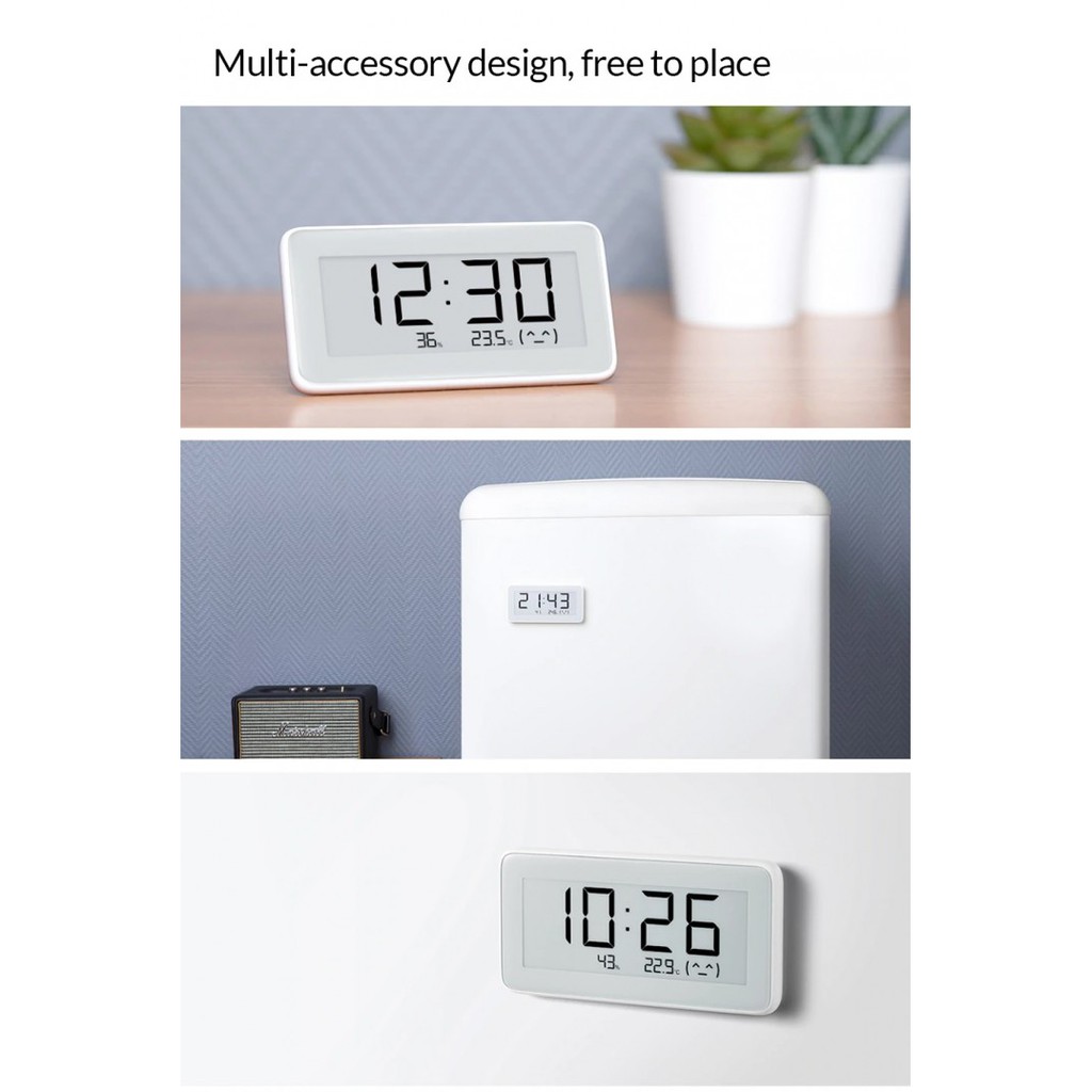 XIAOMI MIJIA Smart Digital Clock with Temperature Humidity Monitoring