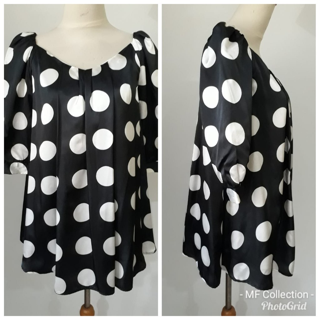 Baju bekas - Polkadot Blouse by elfas second / bekas / preloved