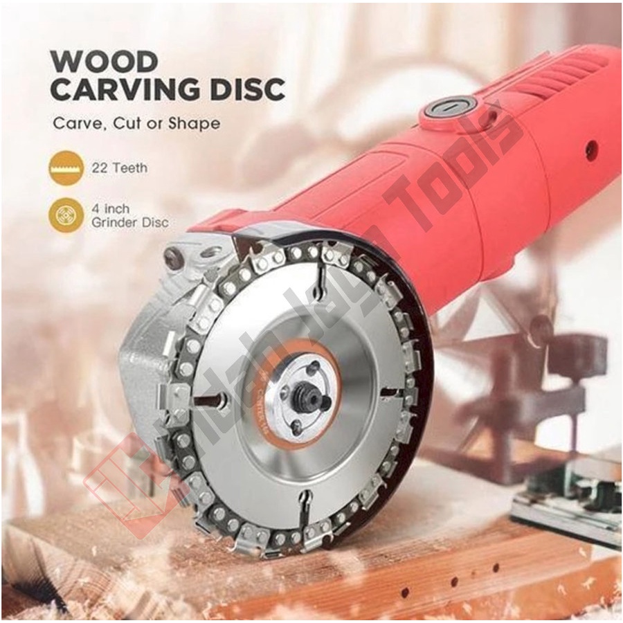 IKURA WCD201 Chain Carving Disc Mata Gerinda Gergaji Ukir Chainsaw