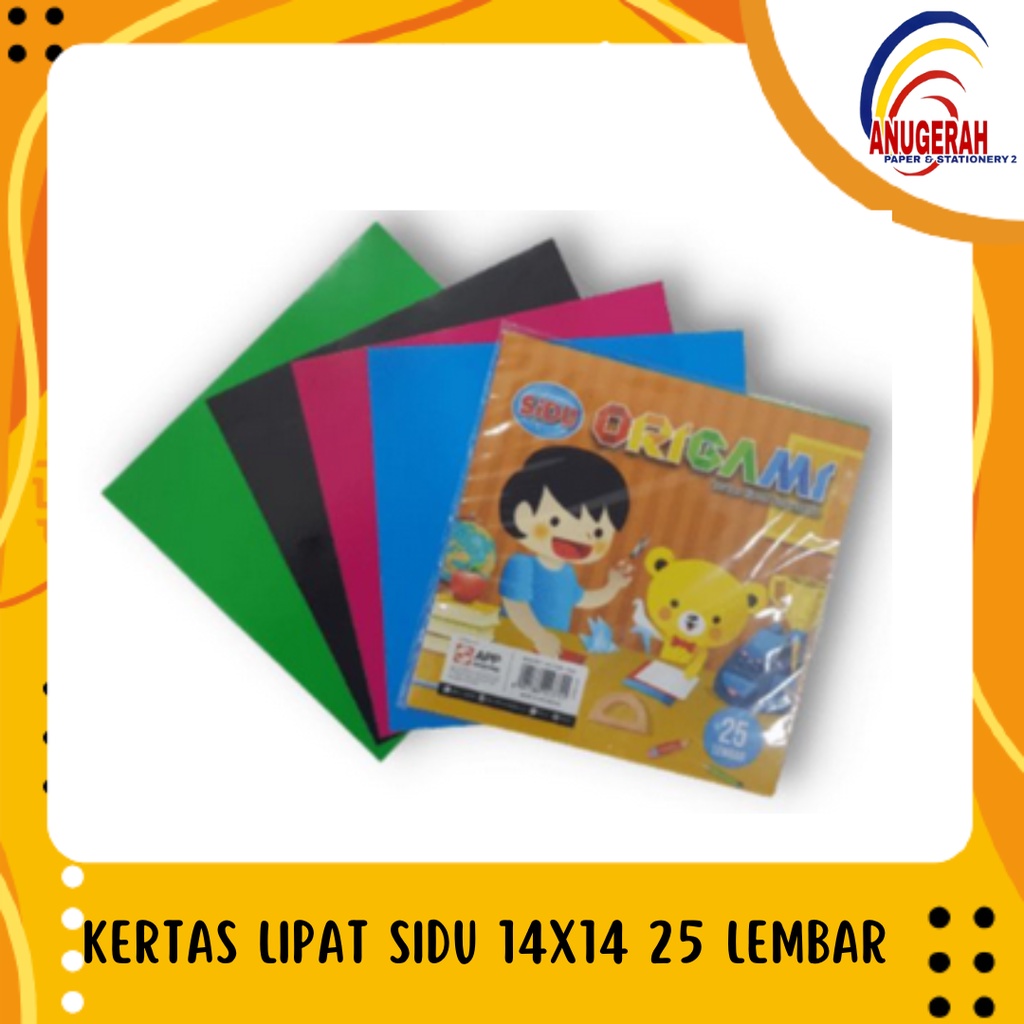 

KERTAS LIPAT / SIDU 14x14 25 Lembar (PCS)