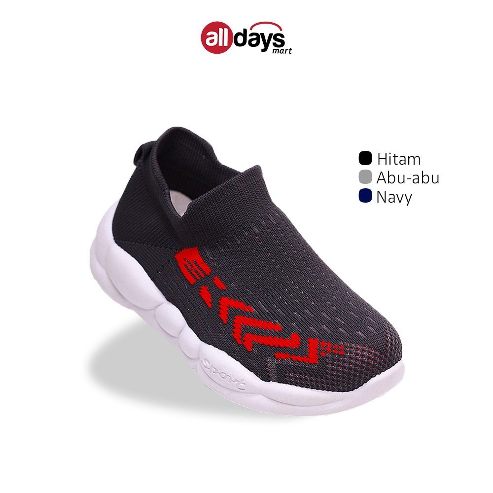 Faster Sepatu Sneakers Sports Slip On Anak Anak 1912-438 Size 27-32