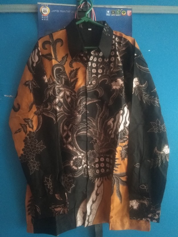 Kemeja Batik Exclusive Warna Kuning/mustard Proboseto Kuning Batik Pria Lapis Furing Terbaru