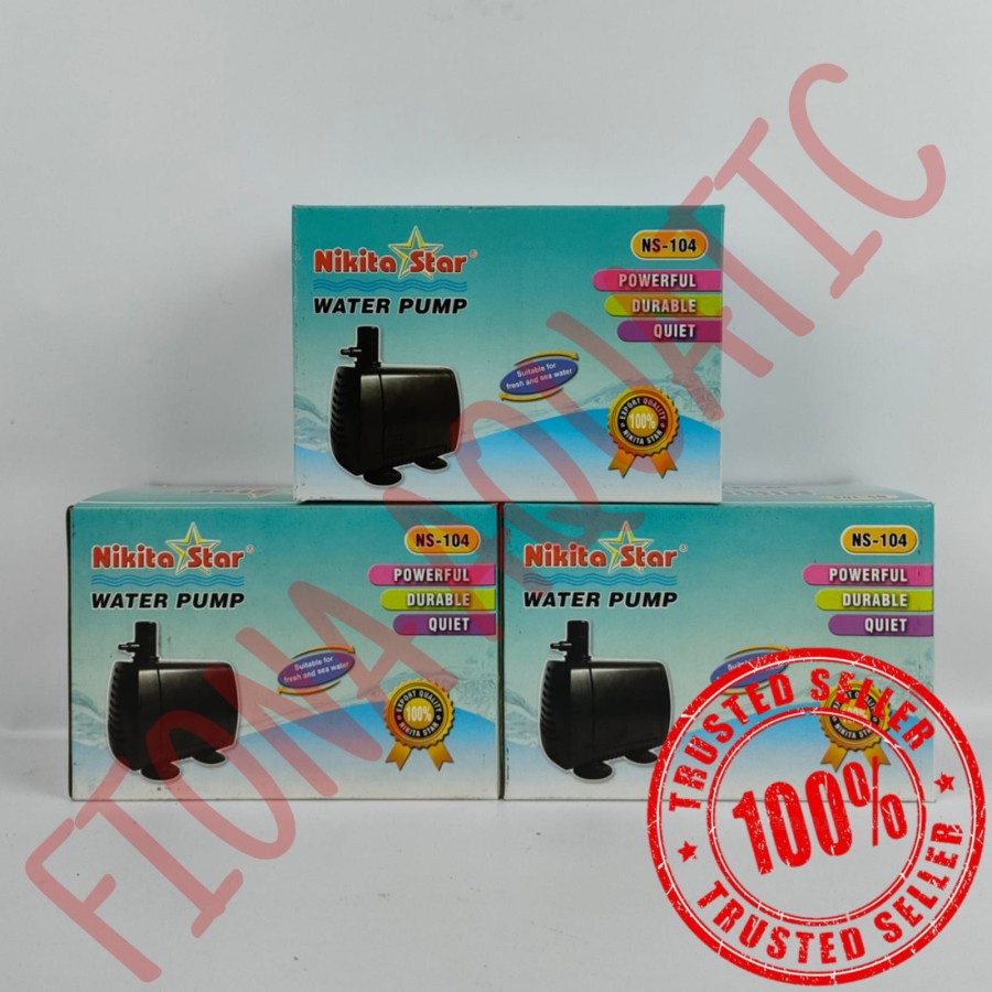 POMPA AQUARIUM NIKITA STAR NS-104 / SUBMERSIBLE PUMP NIKITA STAR