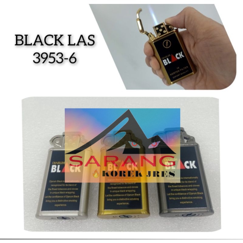 Korek Api Las Lighter Motif Djarum Black XFB-101 3953-6