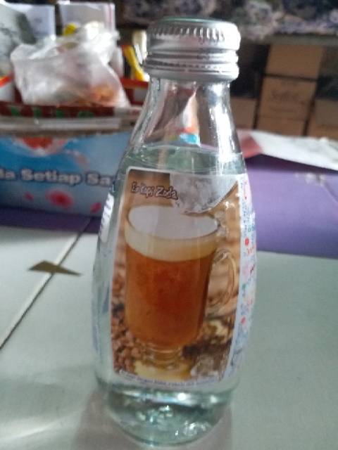 ZODA BOTOL KACA  250ML. 2 BOTOL.SAMEDAY/INSTANT