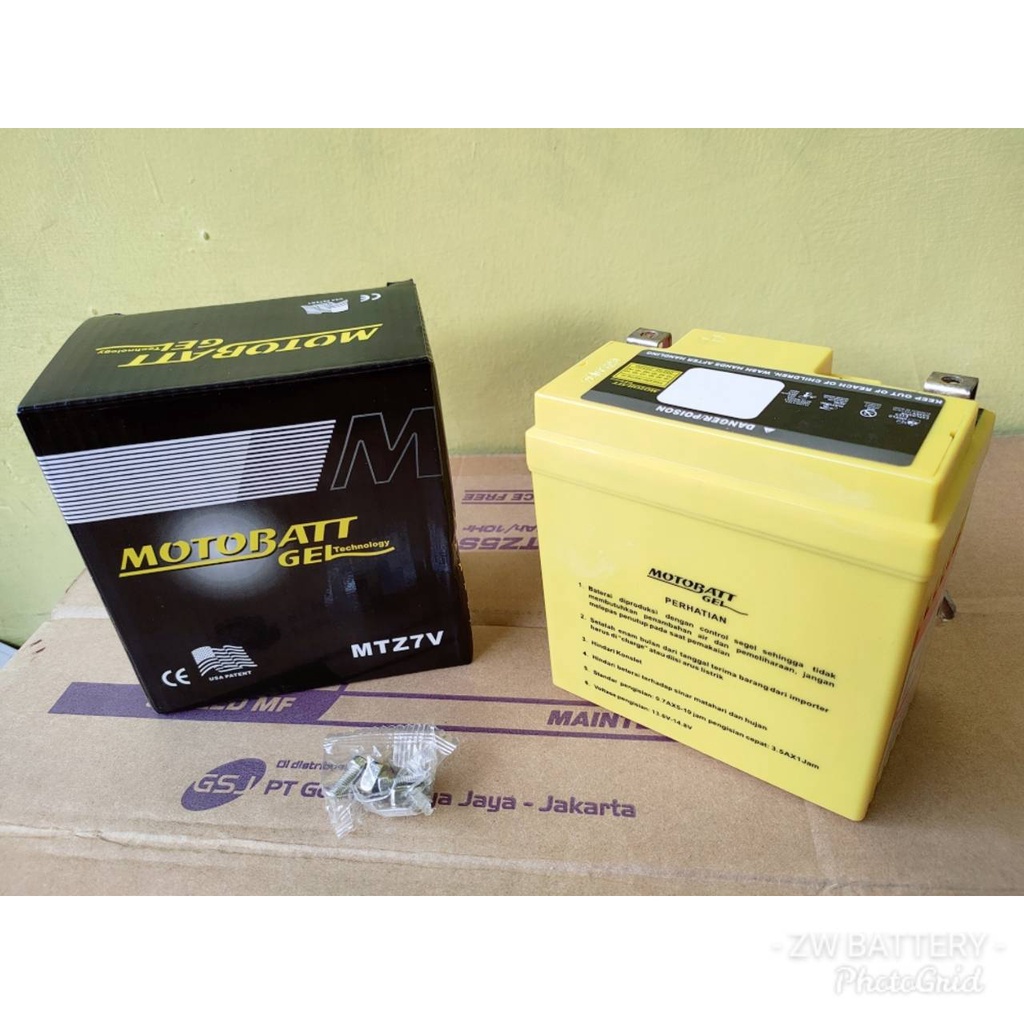 AKI MOTOR VESPA LX 125, NMAX LAMA, PRIMAVERA, LEXI, LIBERTY MTZ7V MOTOBATT