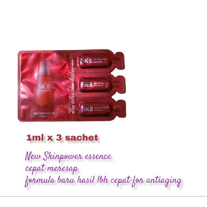 SK2 SK II SKINPOWER ESSENCE 3ML 3 SACHET