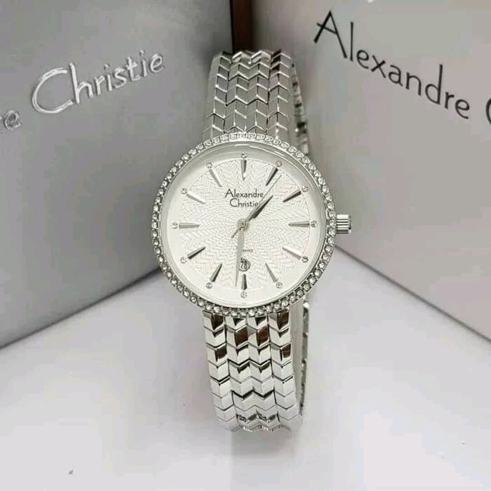 JAM TANGAN ALEXANDRE CHRISTIE AC2608 SILVER ORIGINAL RESMI