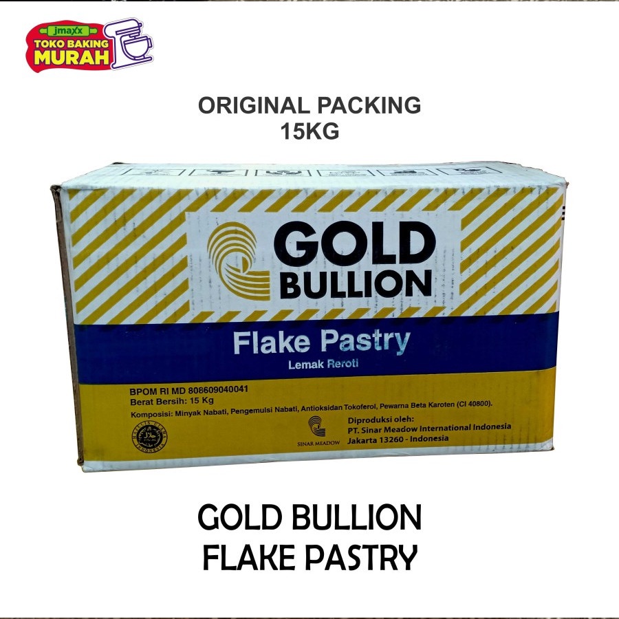 

GOLD BULLION FLAKE PASTRY