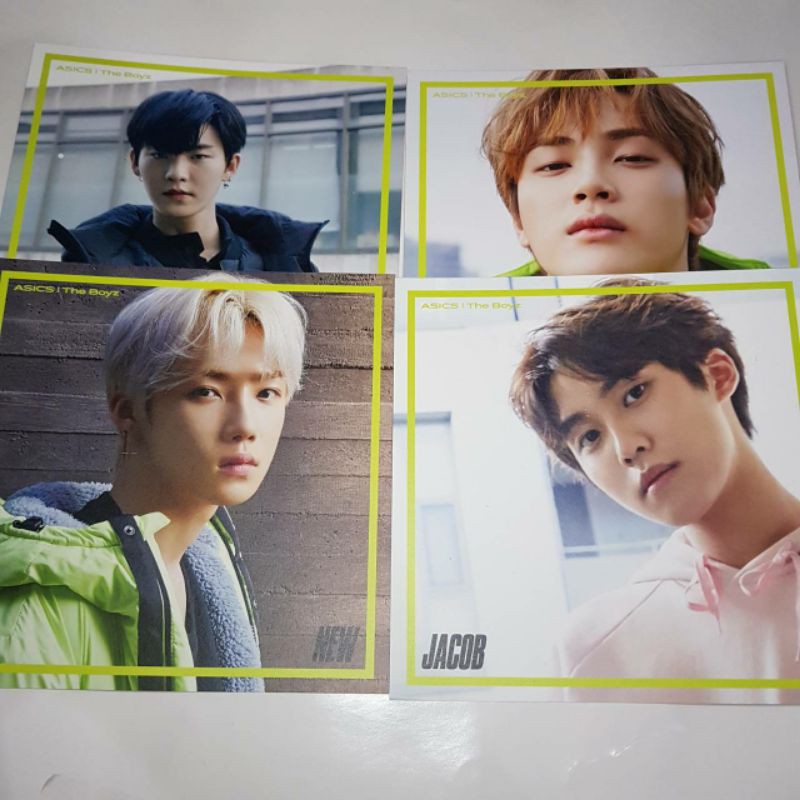 READYSTOCK POSTCARD ASICS THE BOYZ SANGYEON JACOB KEVIN NEW HAKNYEON HWALL JUYEON HYUNJAE  PHOTOCARD