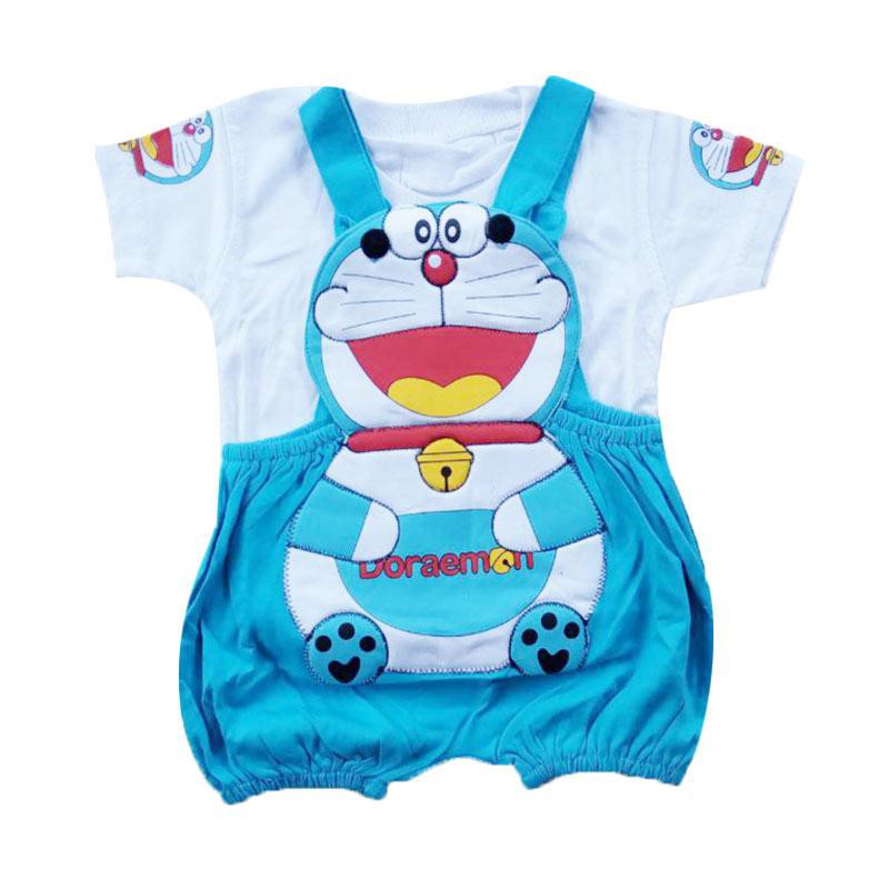 Romper Doraemon baju bayi lucu Baju Doraemon Baju karakter Romper doraemon Baju+Romper doraemon Lucu